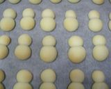 ＊ゆきだるま＊クッキー作り方4写真