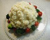 ケーキみたい？＜チキンのレンジ蒸し＞♪作り方14写真