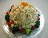 ケーキみたい？＜チキンのレンジ蒸し＞♪作り方15写真