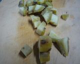 秋限定？　焼き芋入り水羊羹作り方1写真