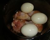 手羽先とゆで卵の酢煮作り方2写真