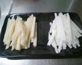 バルサミコｄｅ～豚の梨巻き照焼き風作り方1写真