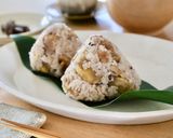 ホクホク♪和栗とくるみごはんのおにぎり作り方4写真