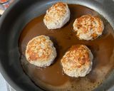 健康!食物繊維!タンパク質も摂取OKハンバーグ作り方14写真