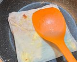 春巻きの皮でパリパリピザタコスバーガー風作り方16写真