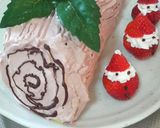 初チャレンジに★　簡単ブッシュドノエル作り方28写真