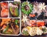 キャラ弁☆クリスマス☆リース作り方5写真