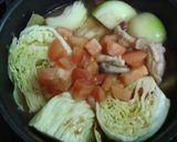 野菜たっぷり☆手羽元のトマトスープ作り方7写真
