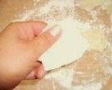 雪だるま。。。なホワイトチョコ大福❄作り方6写真