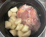 何食べ⭐︎かぶと鶏肉のゴマねぎあんかけ作り方2写真