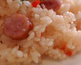炊飯器で簡単★海老ピラフ（ウインナー）作り方13写真