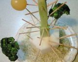 野菜嫌いちゃんへ贈るラッキー7ツリー作り方2写真