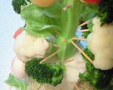 野菜嫌いちゃんへ贈るラッキー7ツリー作り方4写真
