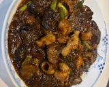 新鮮ホルモンの麻婆茄子作り方8写真