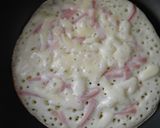 ラップピザ風ホットケーキ☆作り方3写真