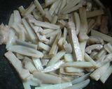 豚肉とれんこんの炒め煮作り方2写真