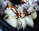 鶏せせりとかぶのオイスターソース炒め作り方5写真