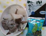 磯の香り☆とろ~りソースのたら海老ソテー作り方1写真