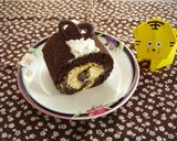 南瓜とココアのロールケーキ作り方10写真
