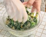 ほうれん草のもちもち餃子作り方3写真