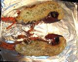 伊勢海老のにんにくマヨネーズオーブン焼き作り方5写真