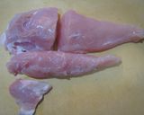 胸肉はこう切る!あっさりカリッ☆な唐揚げ作り方2写真