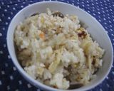 酒かす入り炊き込みご飯作り方5写真