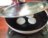 手軽で簡単！梅が枝餅風【あん入り焼き餅】作り方3写真