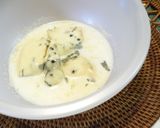 ブルーチーズで作るソース作り方2写真