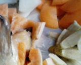 さけさけ（鮭酒）粕汁！作り方1写真
