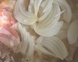 簡単　アボガド豚肉キムチプレート作り方5写真