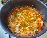 大葉香るピーマンと豚ひき肉と卵の塩ラーメン作り方7写真