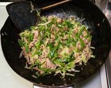 豚肉とピーマンとキャベツの炒めもの作り方9写真