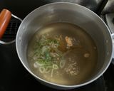 塩ラーメンの万能スープで水餃子作り方1写真