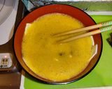 納豆チーズ海苔卵焼き作り方1写真