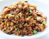 老抽王（中国たまり醤油）で【黒炒飯】作り方6写真