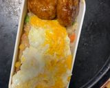 全てレンジ簡単梅タルタル味オムライス弁当作り方16写真