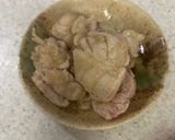 スープの素で簡単♪鶏肉のきのこのクリーミー煮込み作り方4写真