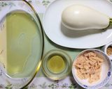 暑い日に食べたい昼食夕飯白なすツナ冷やし素麺作り方2写真