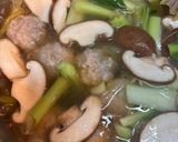 肉団子の中華スープ作り方6写真