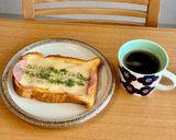 甘くない　ハムとチーズのフレンチトースト作り方3写真