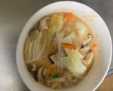 お一人様クリーミー梅味噌照り味豆腐野菜炒作り方17写真