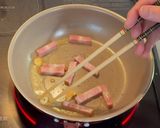 アスパラとベーコンのペペロンチーノ♪作り方2写真