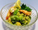 空豆アボカド海老のポテトサラダ　発酵玉葱作り方10写真