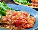 チキンソテーフレッシュトマトソース作り方7写真