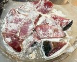 ブリのあんかけ焼きそば作り方1写真