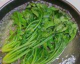 ほうれん草の韓国のり和え作り方1写真