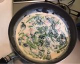 やや難?法蓮草とベーコンのクリーム焼き作り方5写真