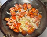 【4月】トマトと島だこのパスタ作り方5写真
