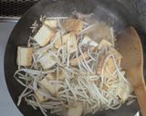 満腹【厚揚げとひき肉のとろみもやし炒め】作り方4写真
